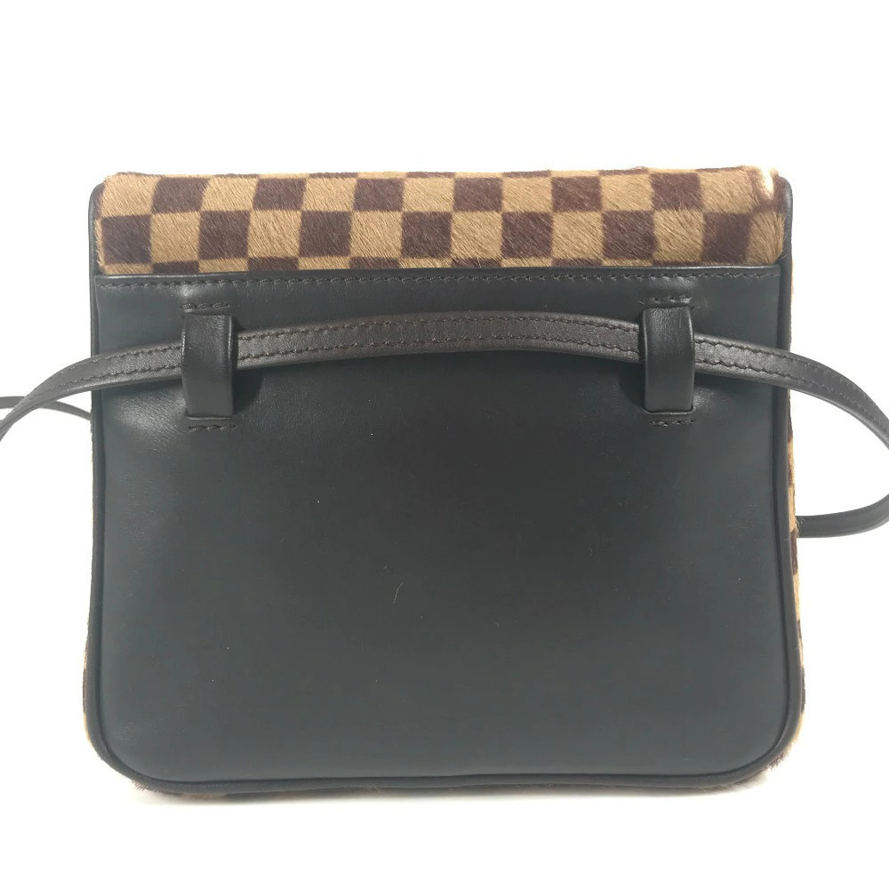 Louis Vuitton Gazelle Clutch Shoulder Sauvage Damier Calf Flap Crossbody Bag